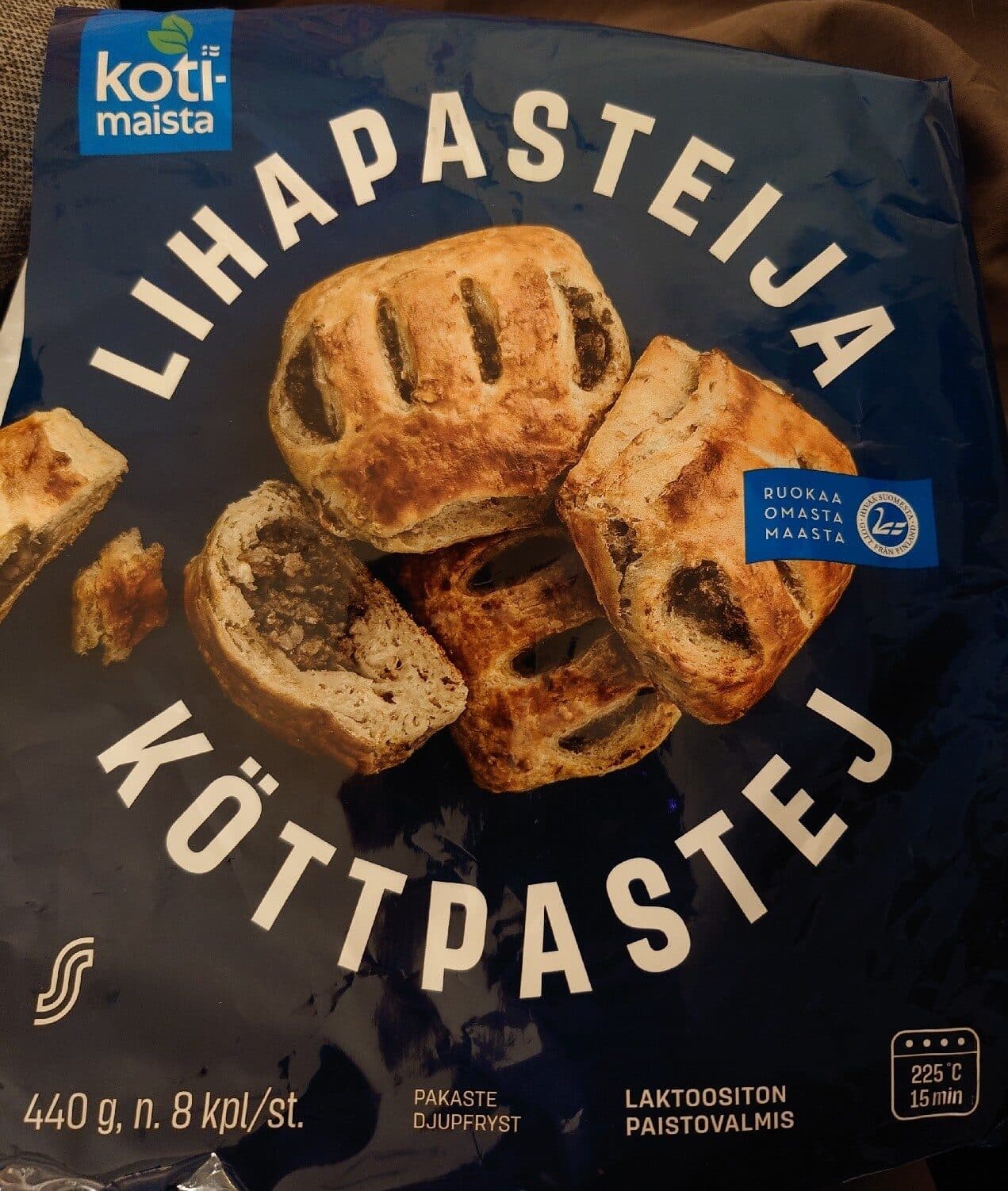 Kotimaista Lihapasteija packshot