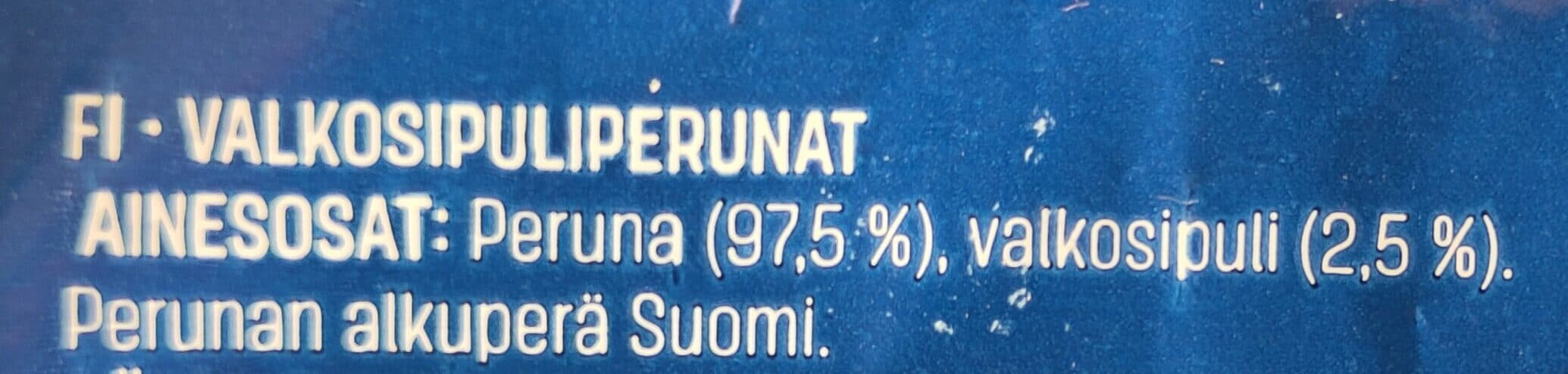 Kotimaista Valkosipuliperunat packshot