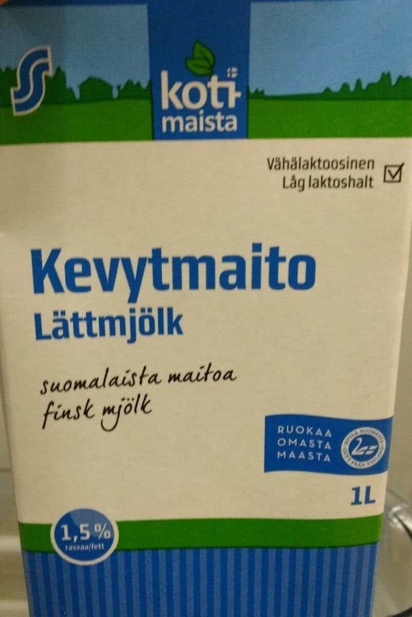 Kotimaista Kevytmaito packshot