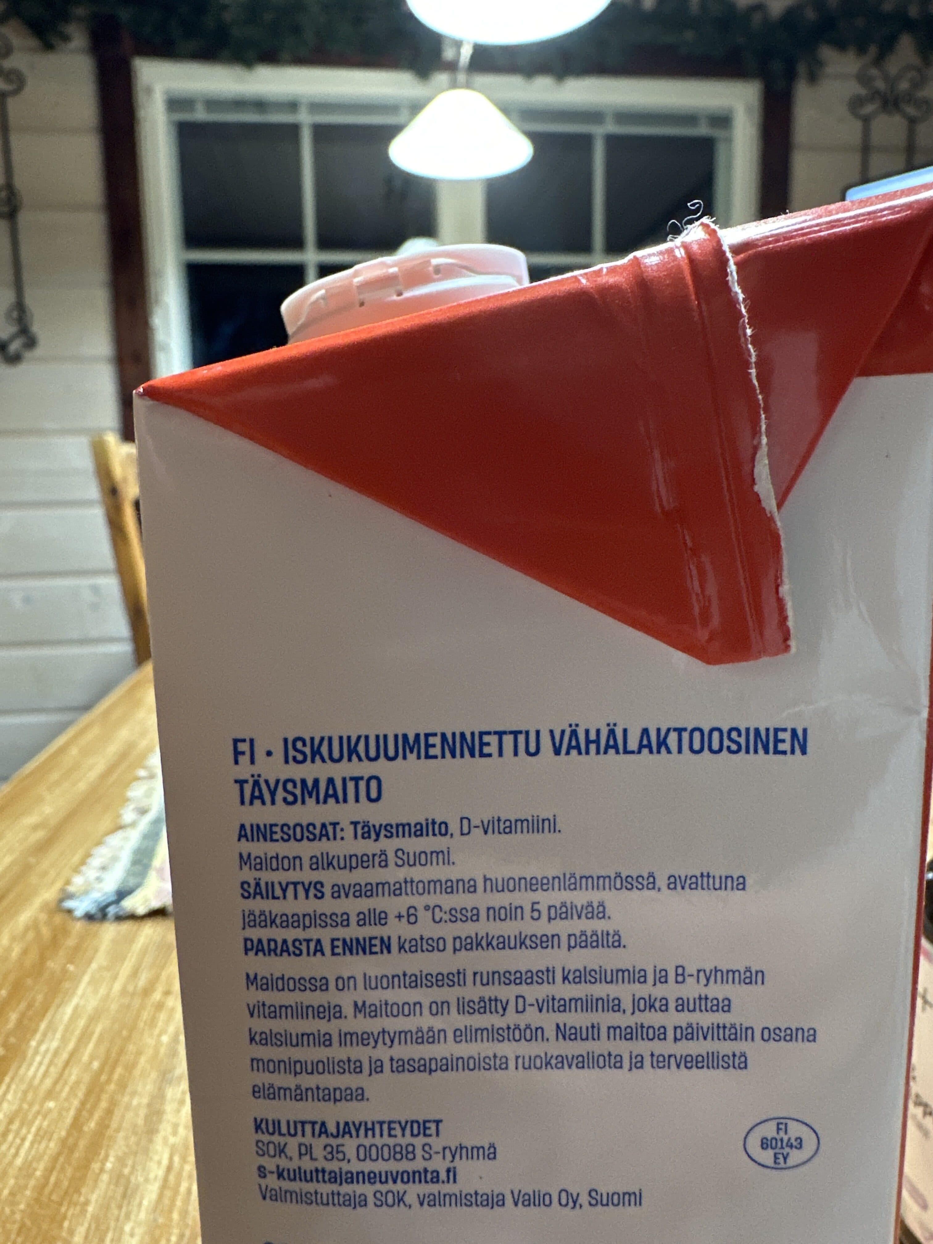 Kotimaista Full Milk packshot