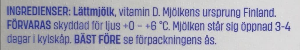 Kotimaista Kevytmaito packshot