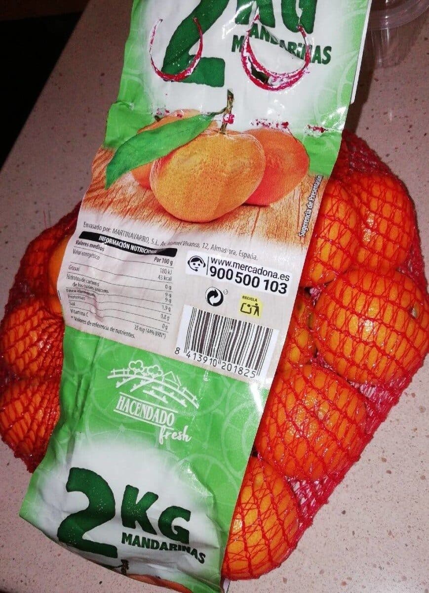 Hacendado Mandarinas packshot