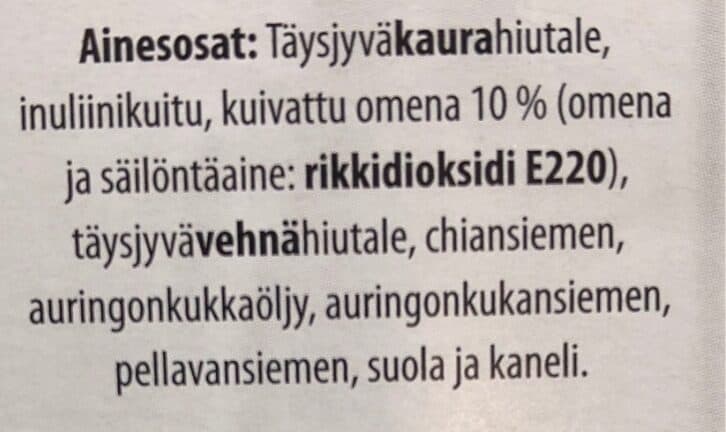 Myllärin Omenatarhan Granola Omena-Kaneli packshot