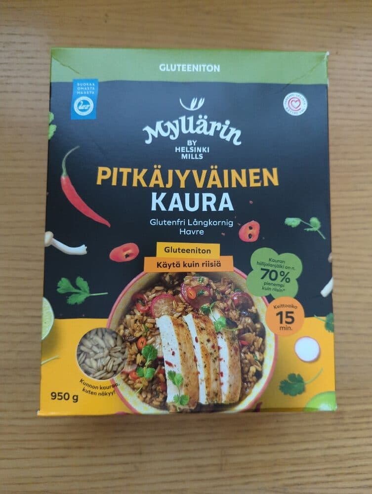 Myllärin Pitkäjyväinen kaura packshot