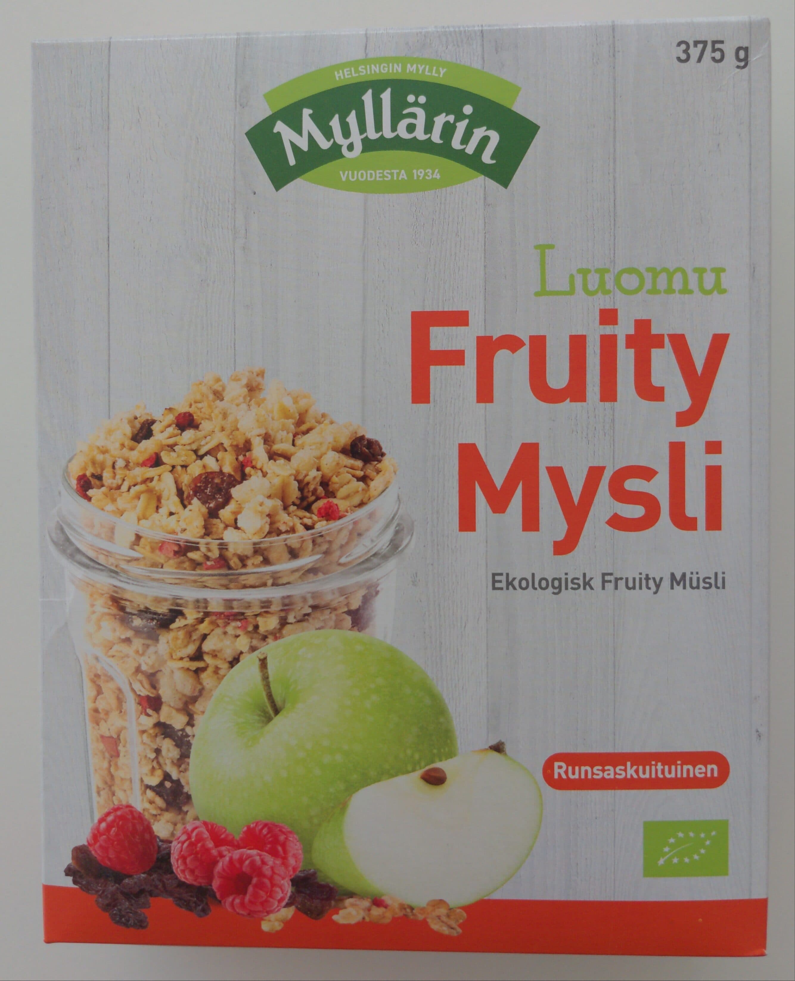 Myllärin Fruity Mysli packshot