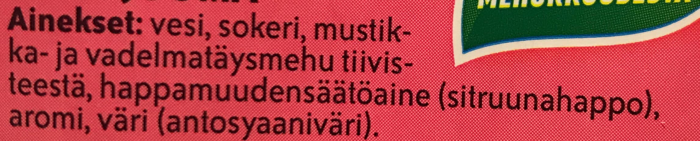 Marli Juissi mustikka-vadelma packshot