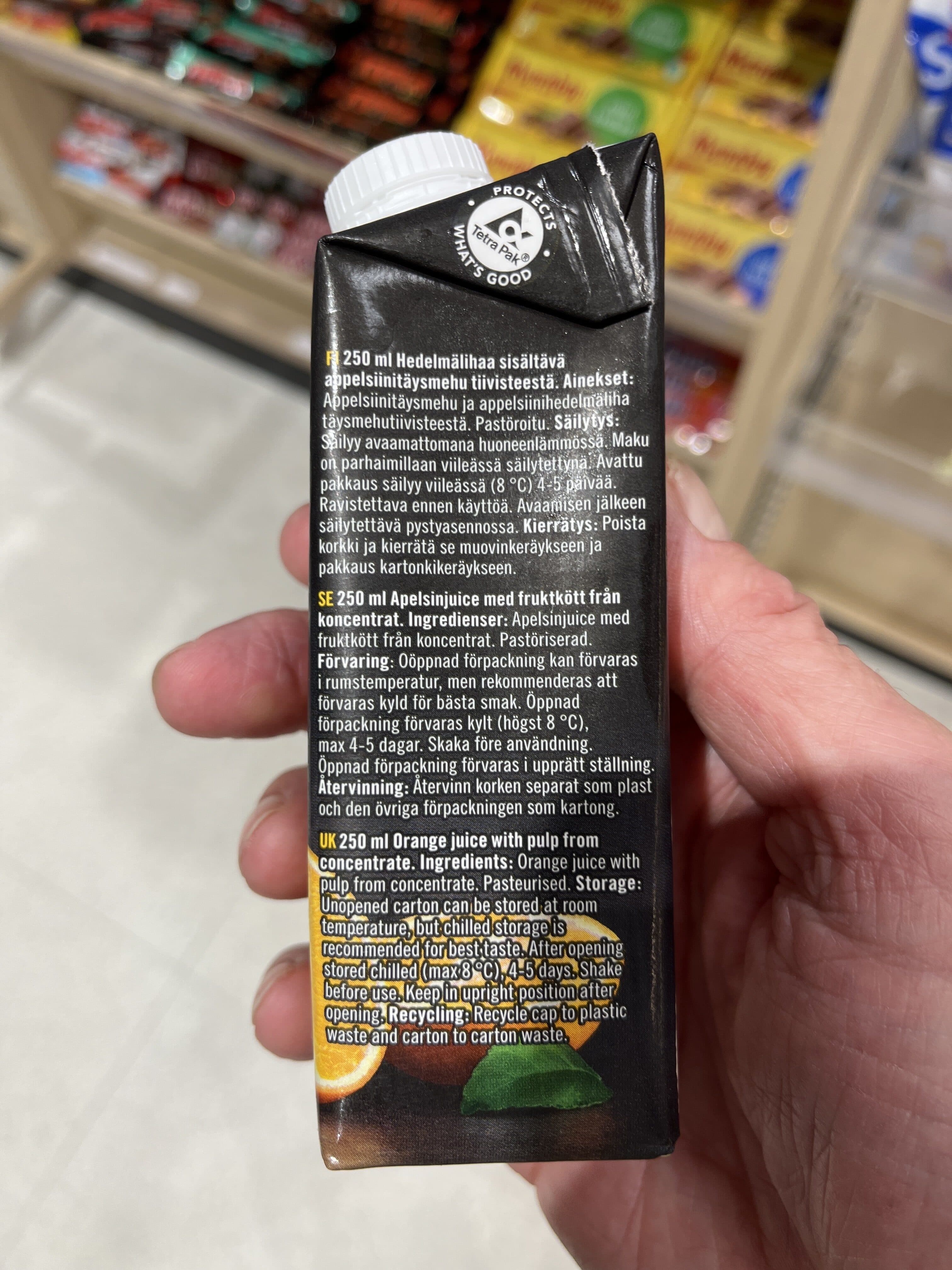 Godmorgon Apelsin Juice (250ml) packshot