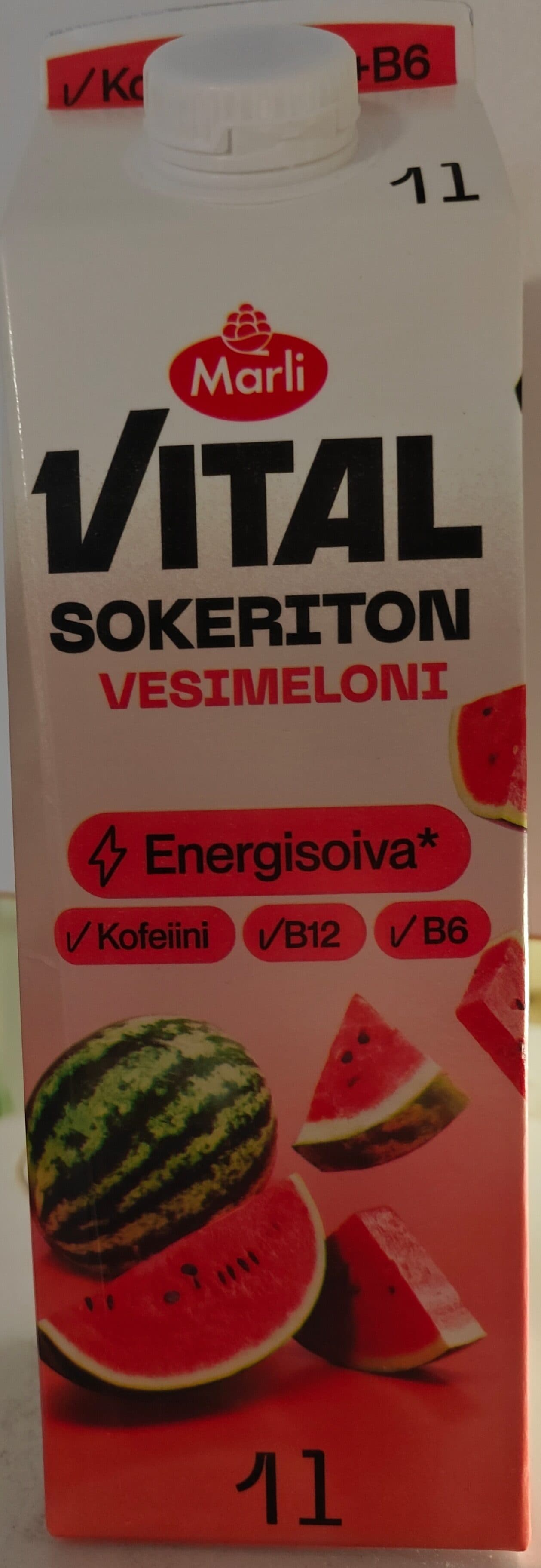 Vital Sokeriton vesimeloni mehu packshot