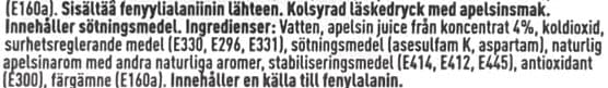 Fanta Apelsin Sockerfri packshot