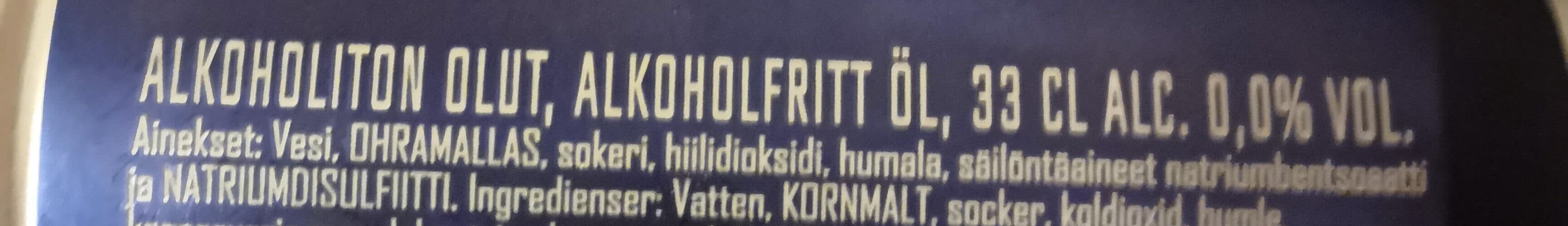 CRISP Crisp, Alkoholittom Olut packshot