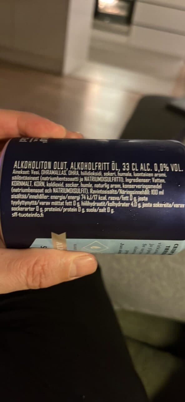 CRISP Crisp, Alkoholittom Olut packshot