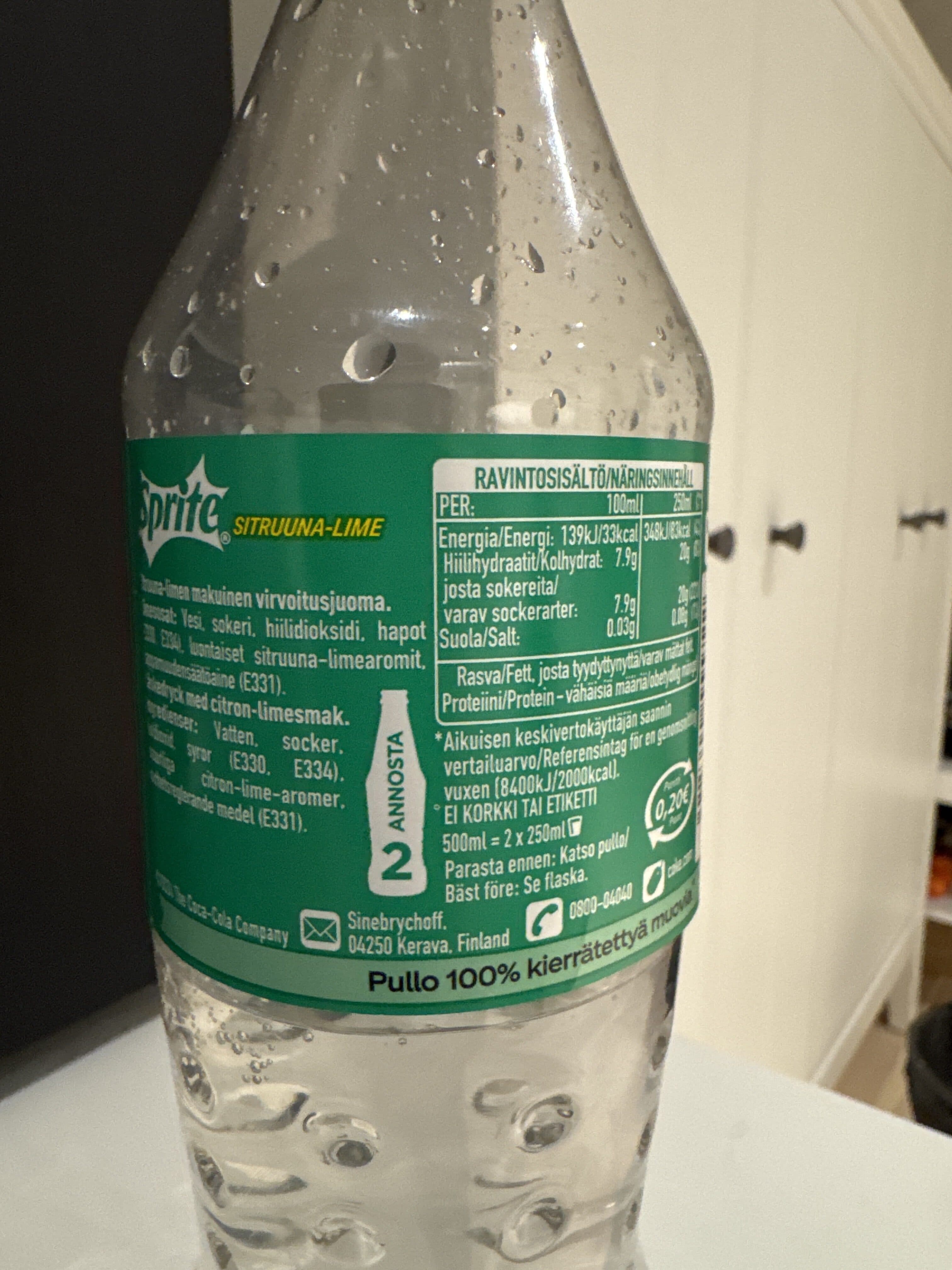 Sprite Sprite packshot