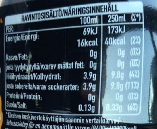 Open Food Facts Orange packshot