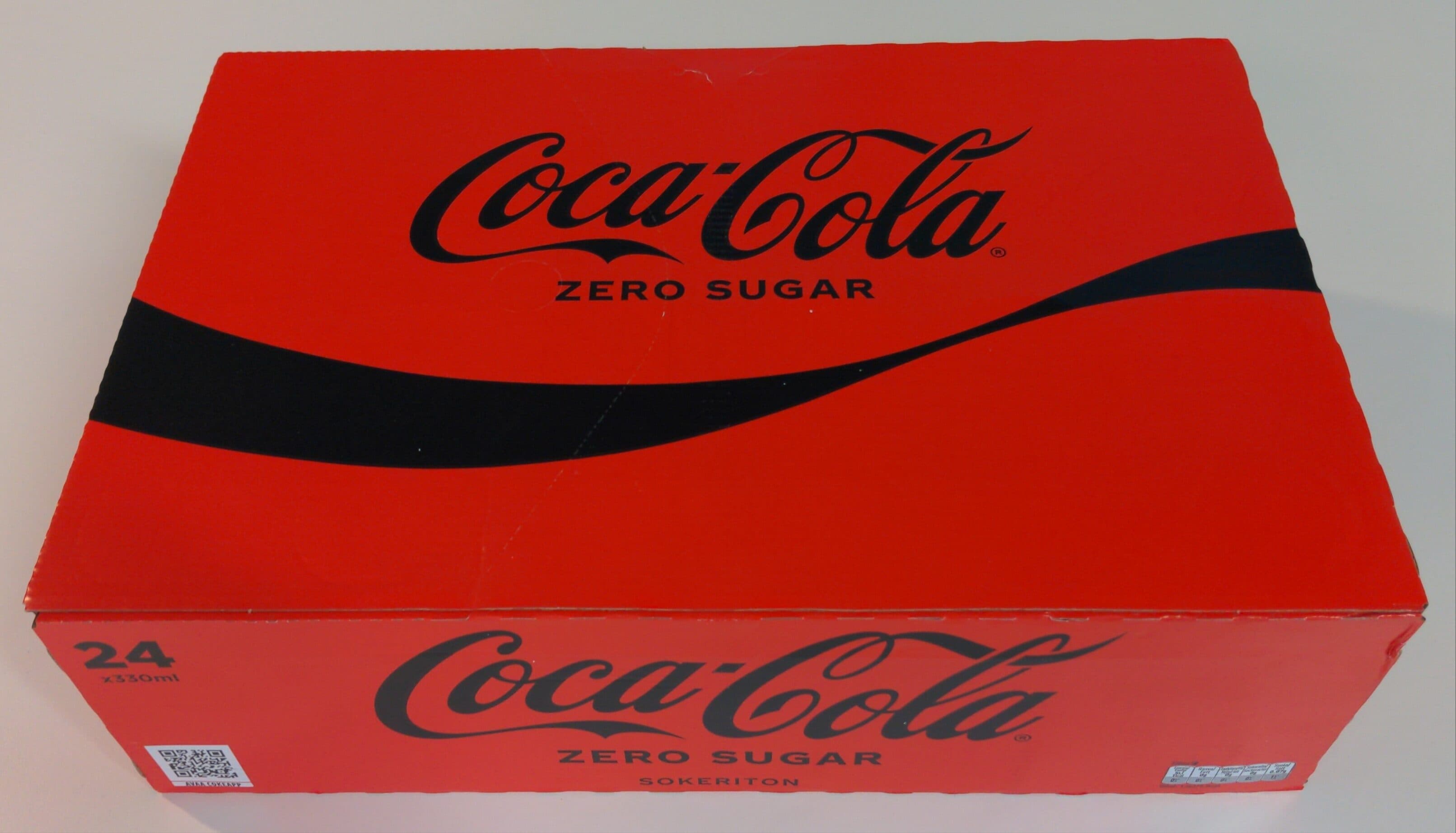 Coca-Cola Coca-Cola Zero Sugar 24 pack packshot