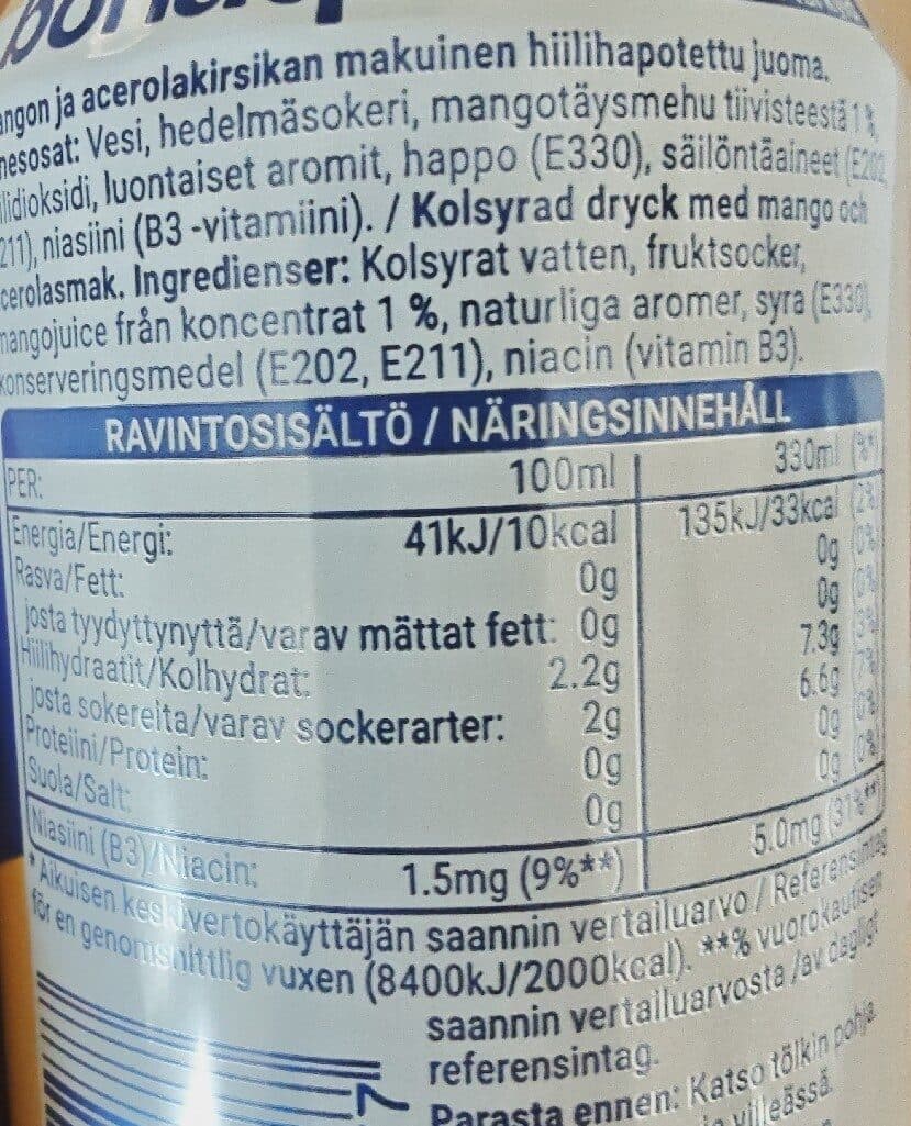 Bon Aqua Hekuvat Hedelmät packshot