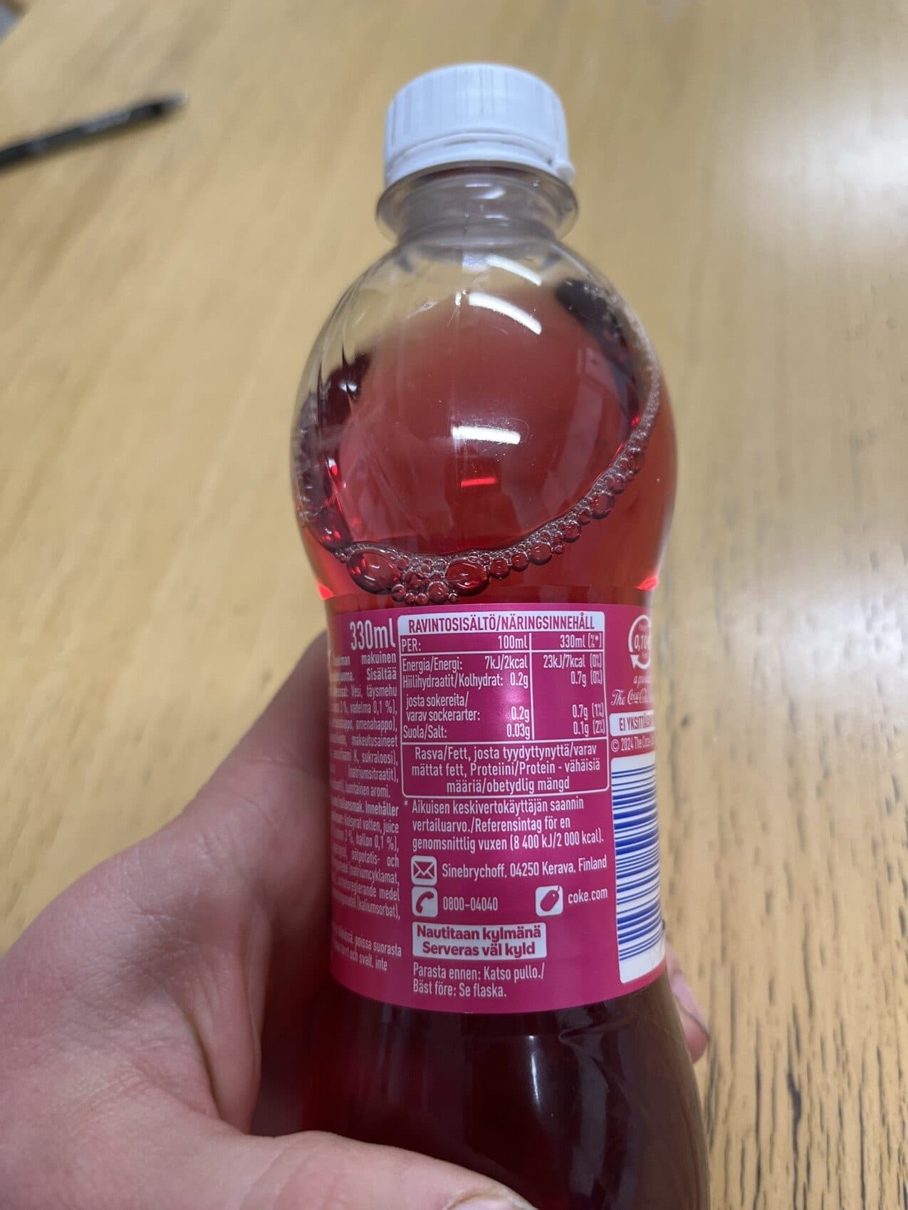 Fanta Fanta Vadelma Zero Sugar packshot