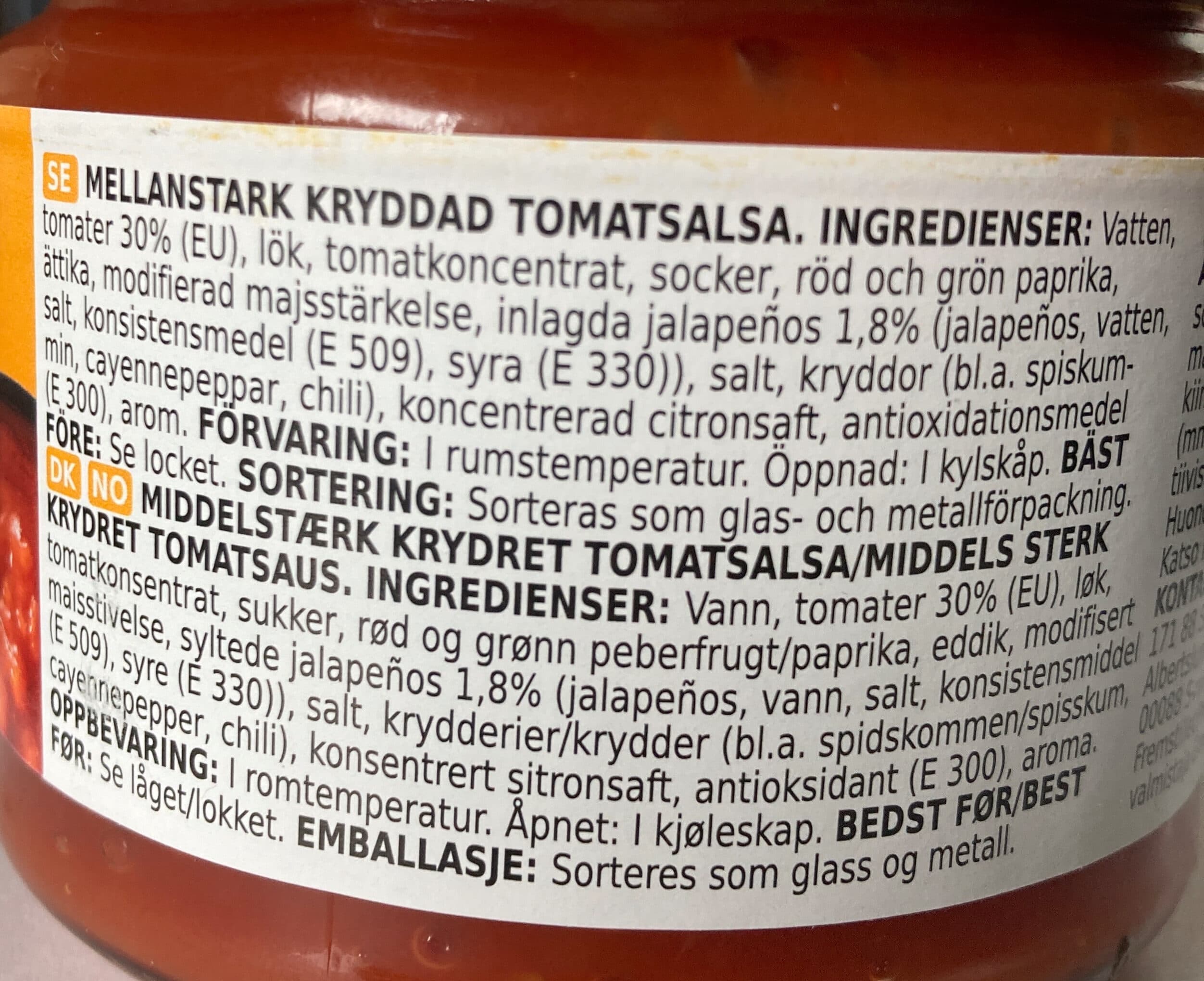 Xtra Chunky Salsa packshot