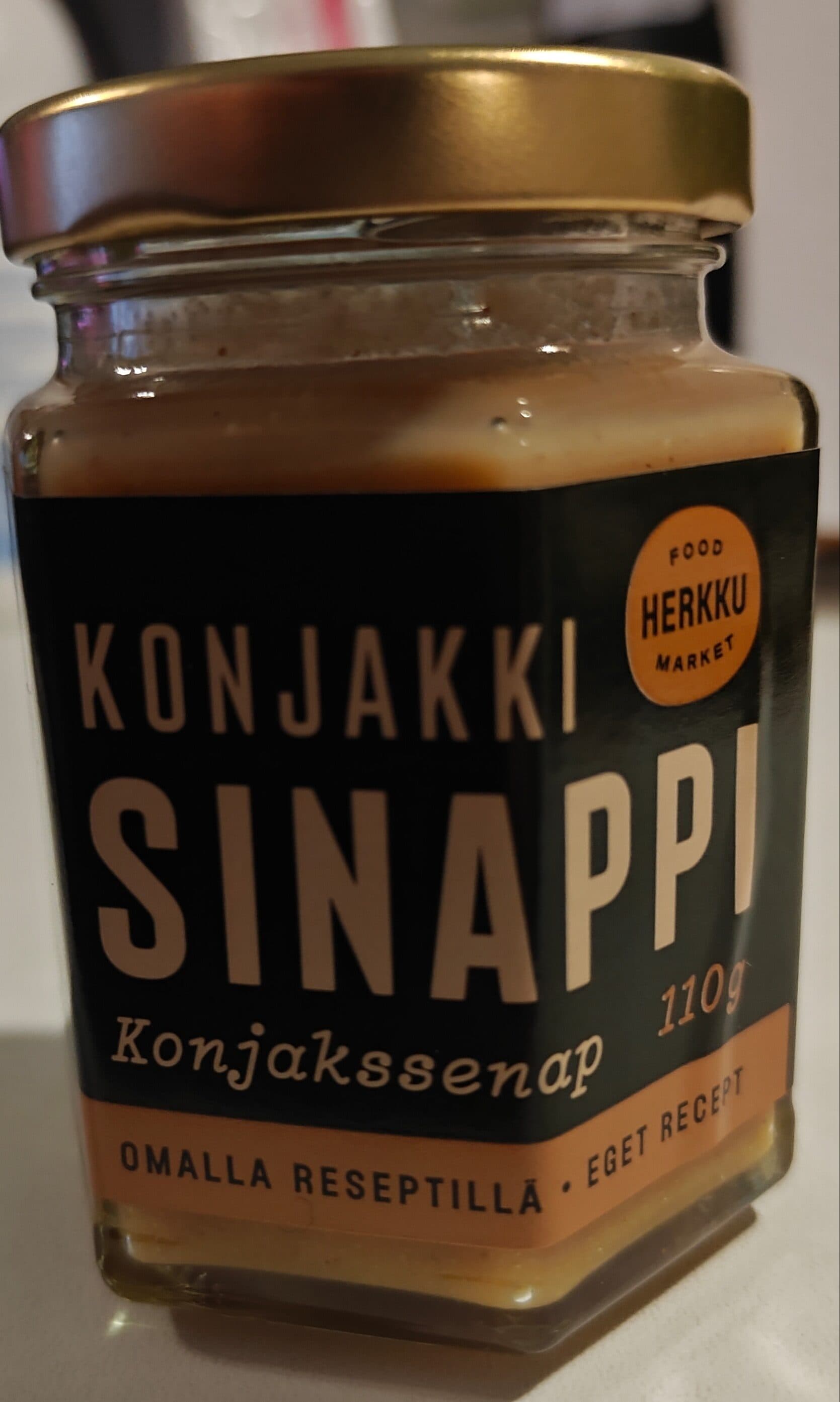 Herkku Konjakki sinappi packshot