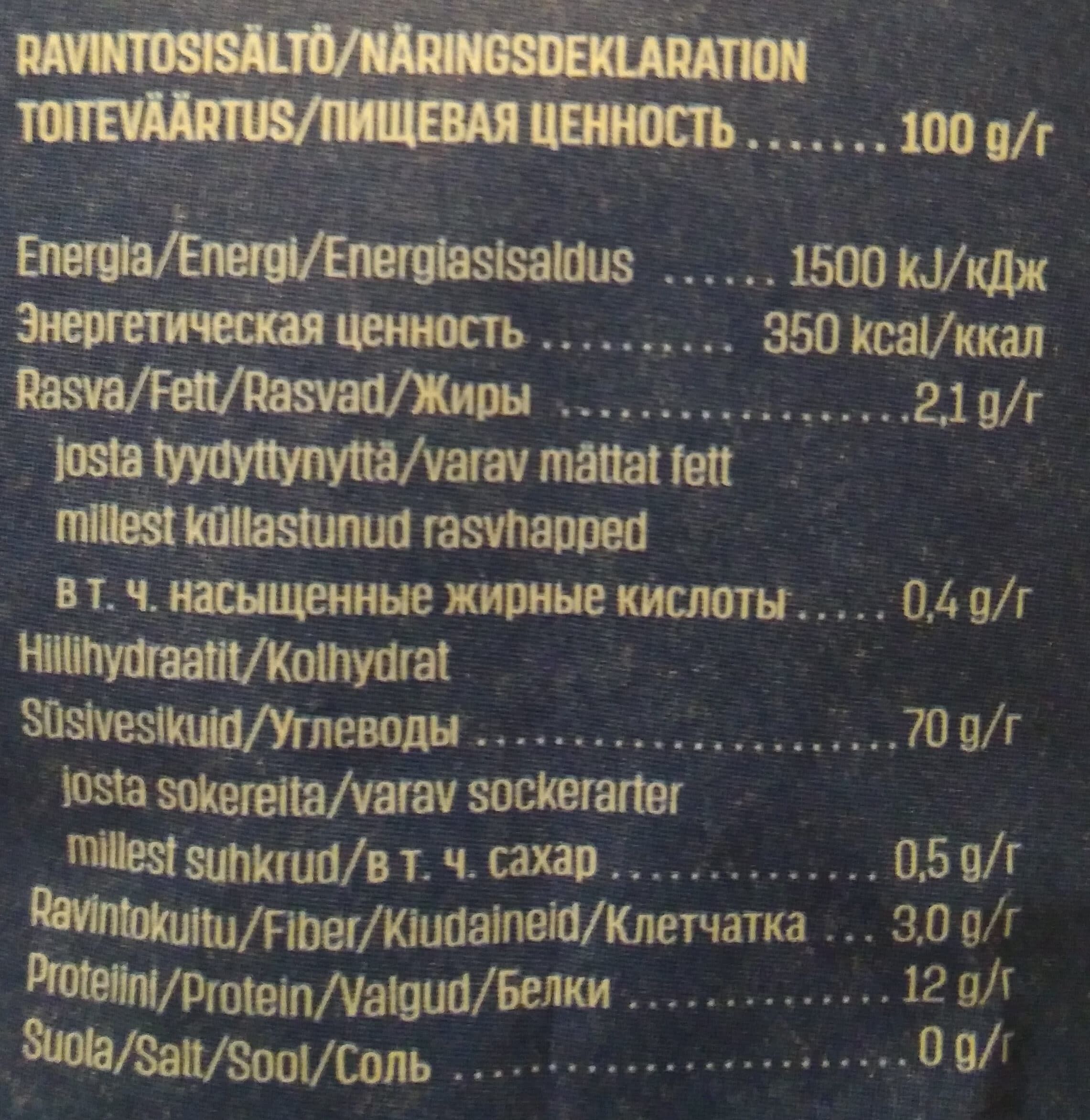 Kotimaista Puolikarkea vehnäjauho packshot
