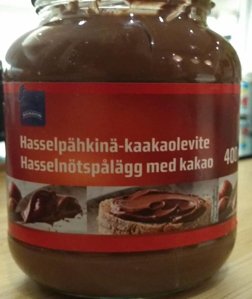 Rainbow Hasselpähkinä-kaakaolevite packshot