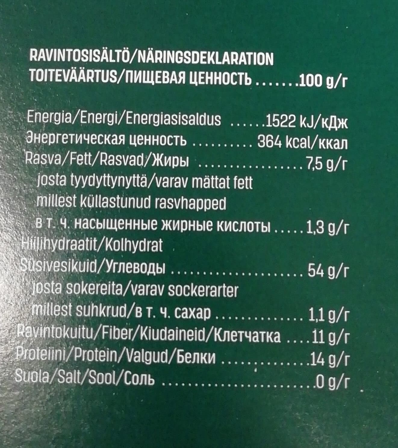 Myllyn Paras Luomukaurahiutale packshot