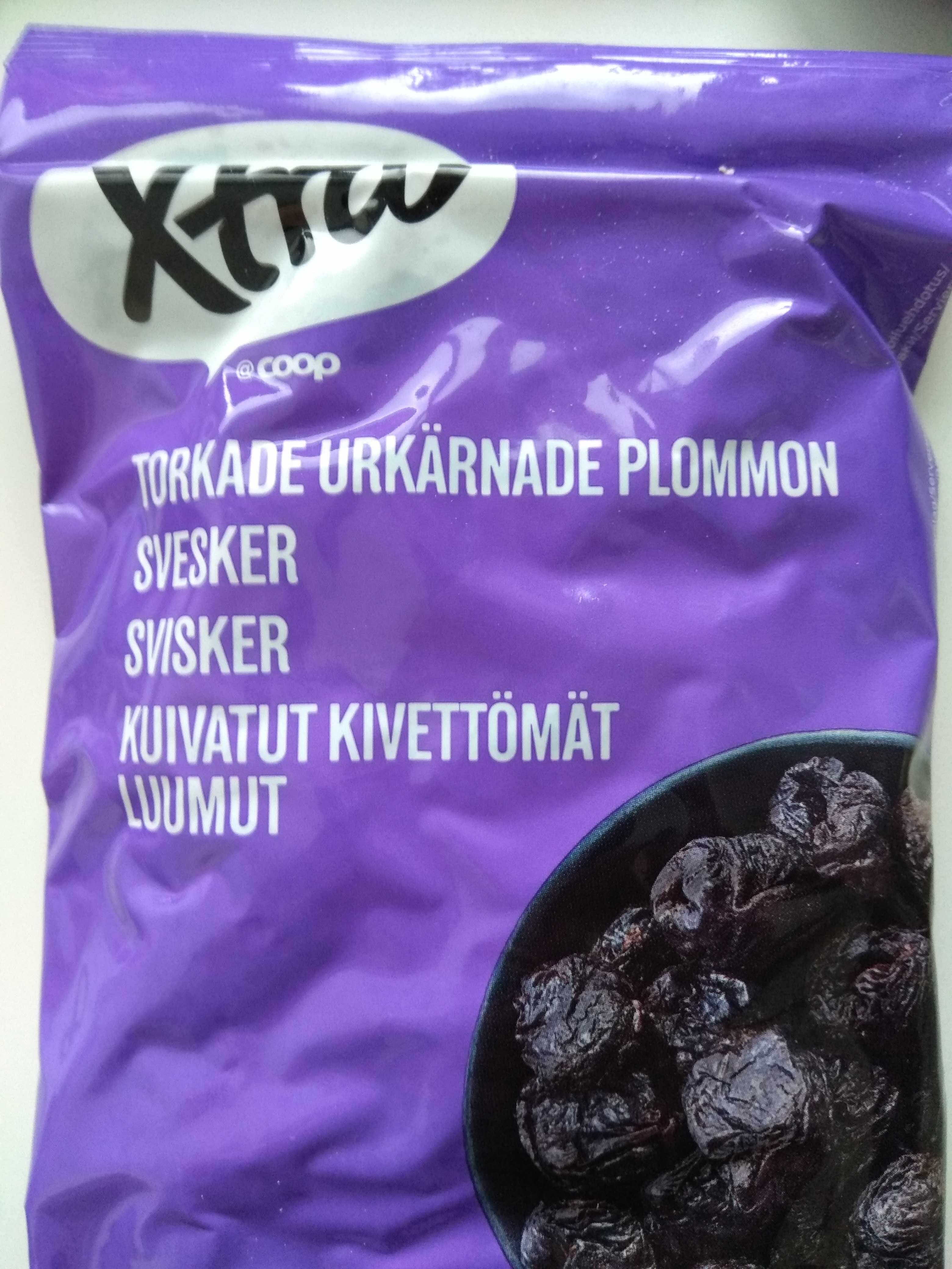 Xtra Kuivatut kivettömät luumut packshot