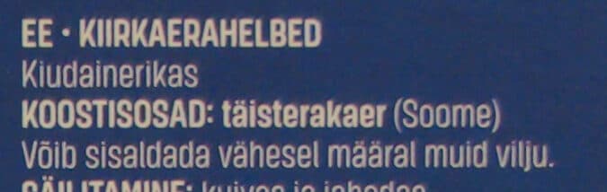 Kotimaista Pika kaurahiutale packshot