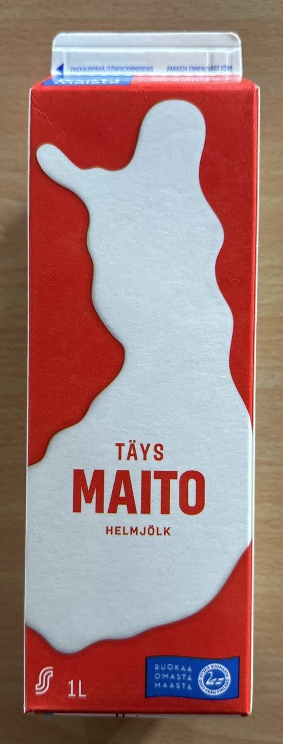 Kotimaista Täysmaito packshot