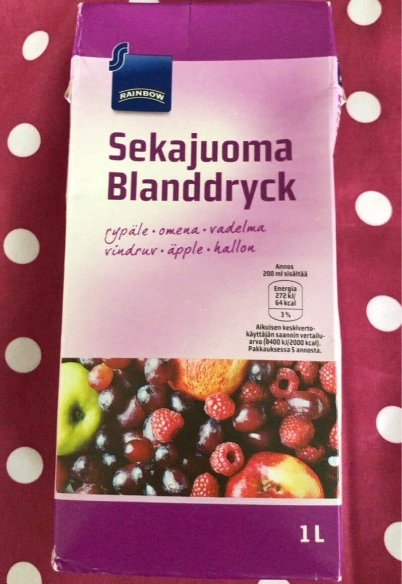 Rainbow Sekajuoma Blanddryck packshot