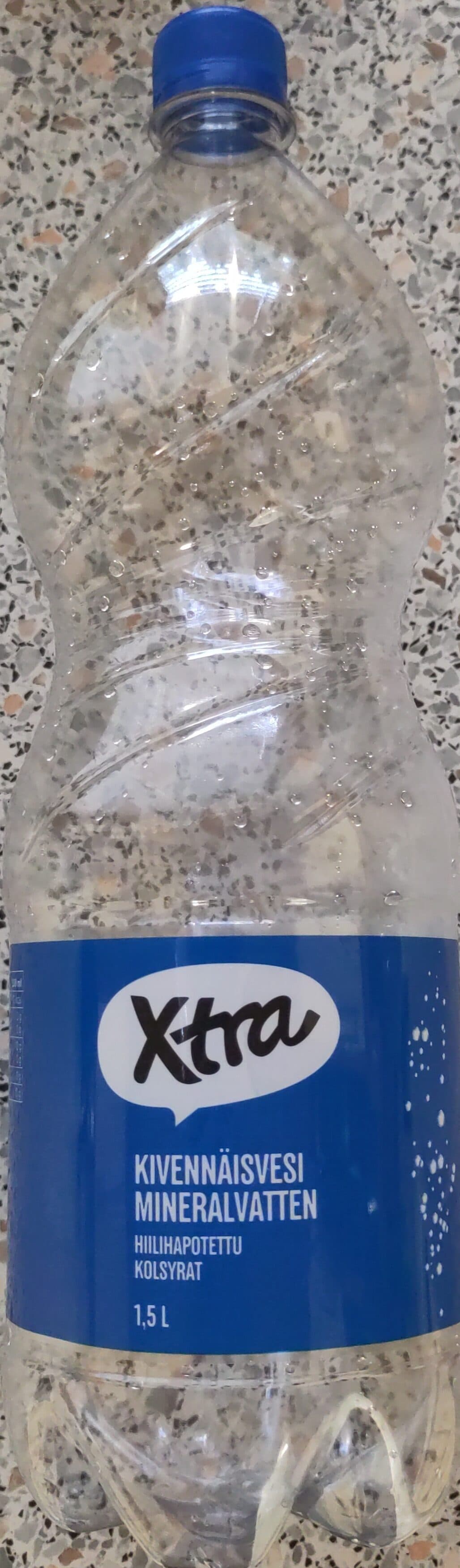 Xtra Hiilihapotettu kivennäisvesi packshot