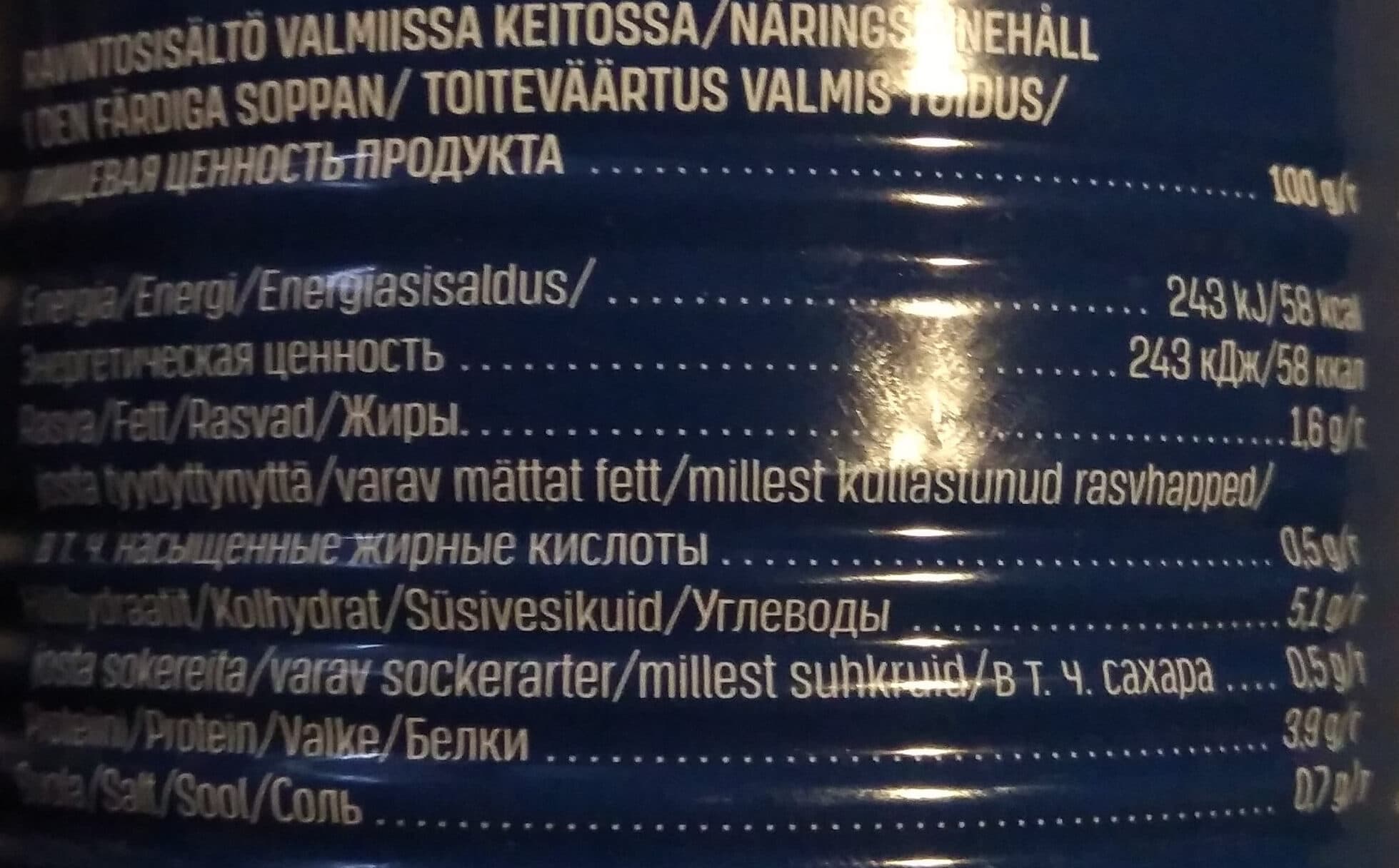 kotimaista Hernekeitto packshot