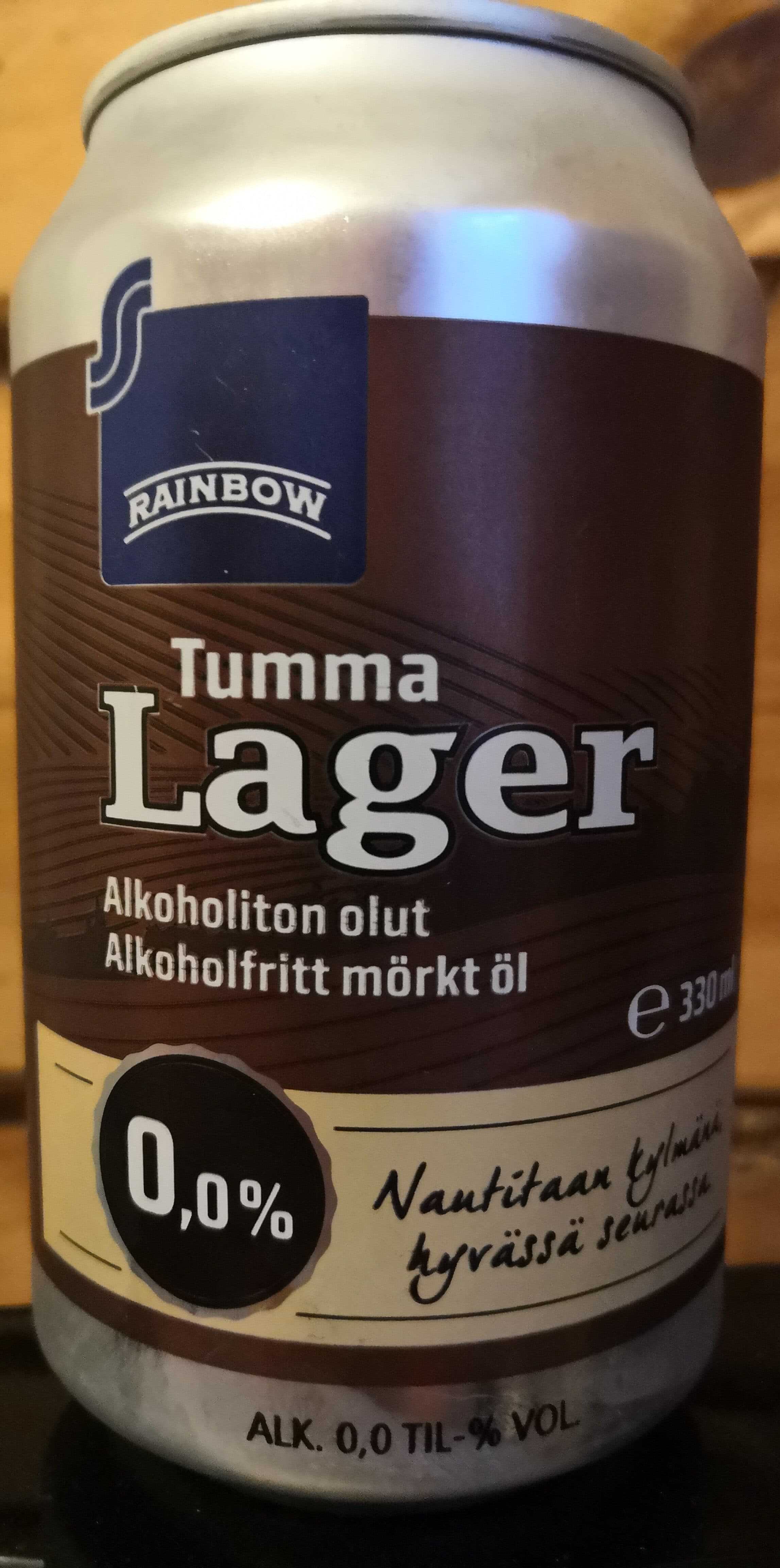 rainbow Tumma Lager - 0,0% packshot