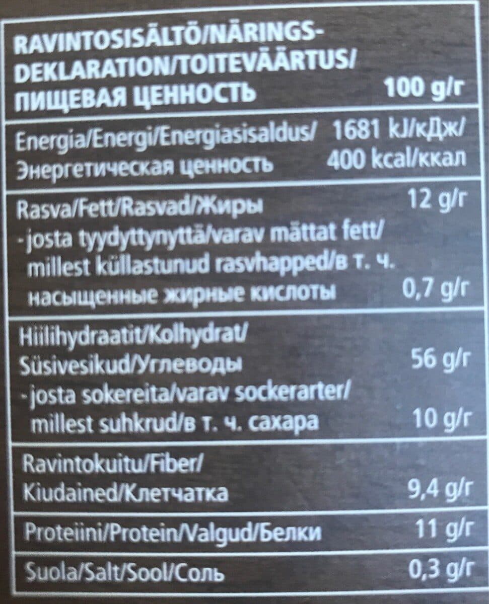 Kotimaista Rapea mysli packshot