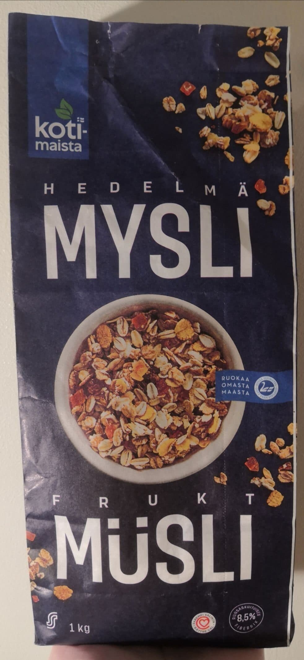 Kotimaista Hedelmä Mysli packshot