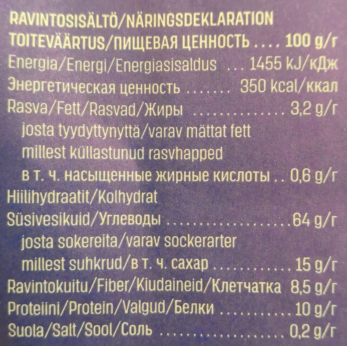 Kotimaista Hedelmä Mysli packshot