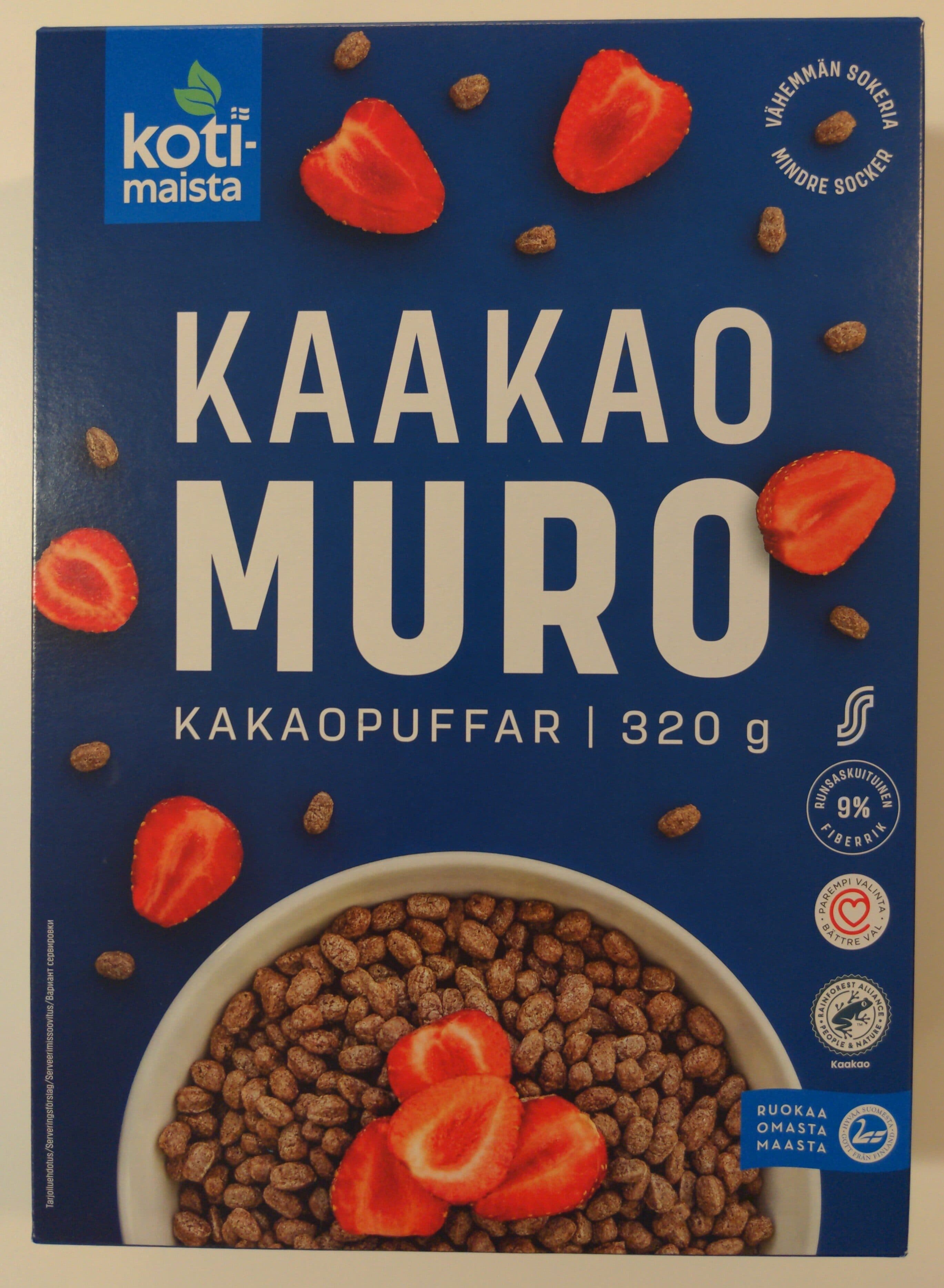 Kotimaista Kaakaomuro packshot