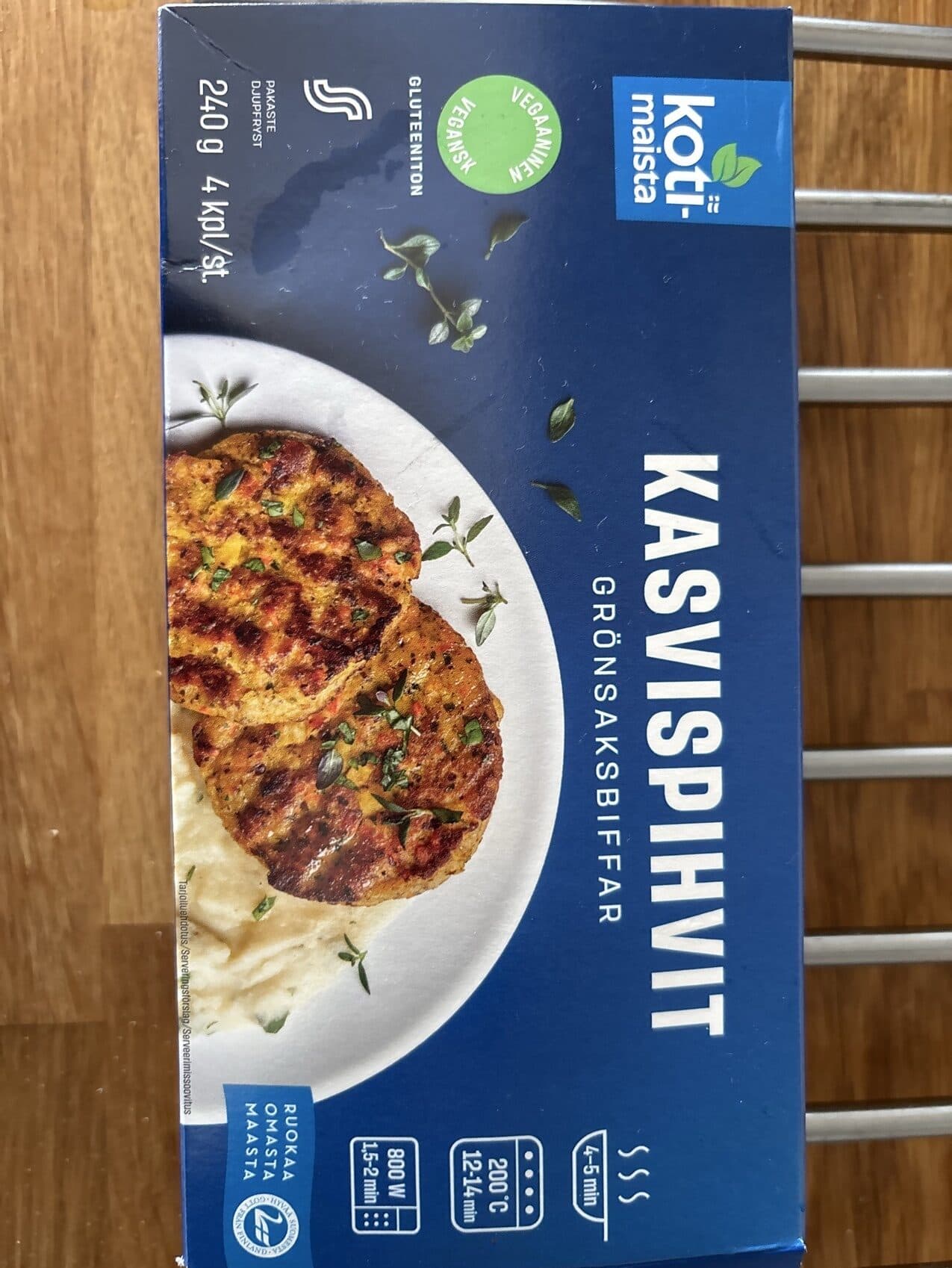 Kotimaista Kasvispihvit packshot