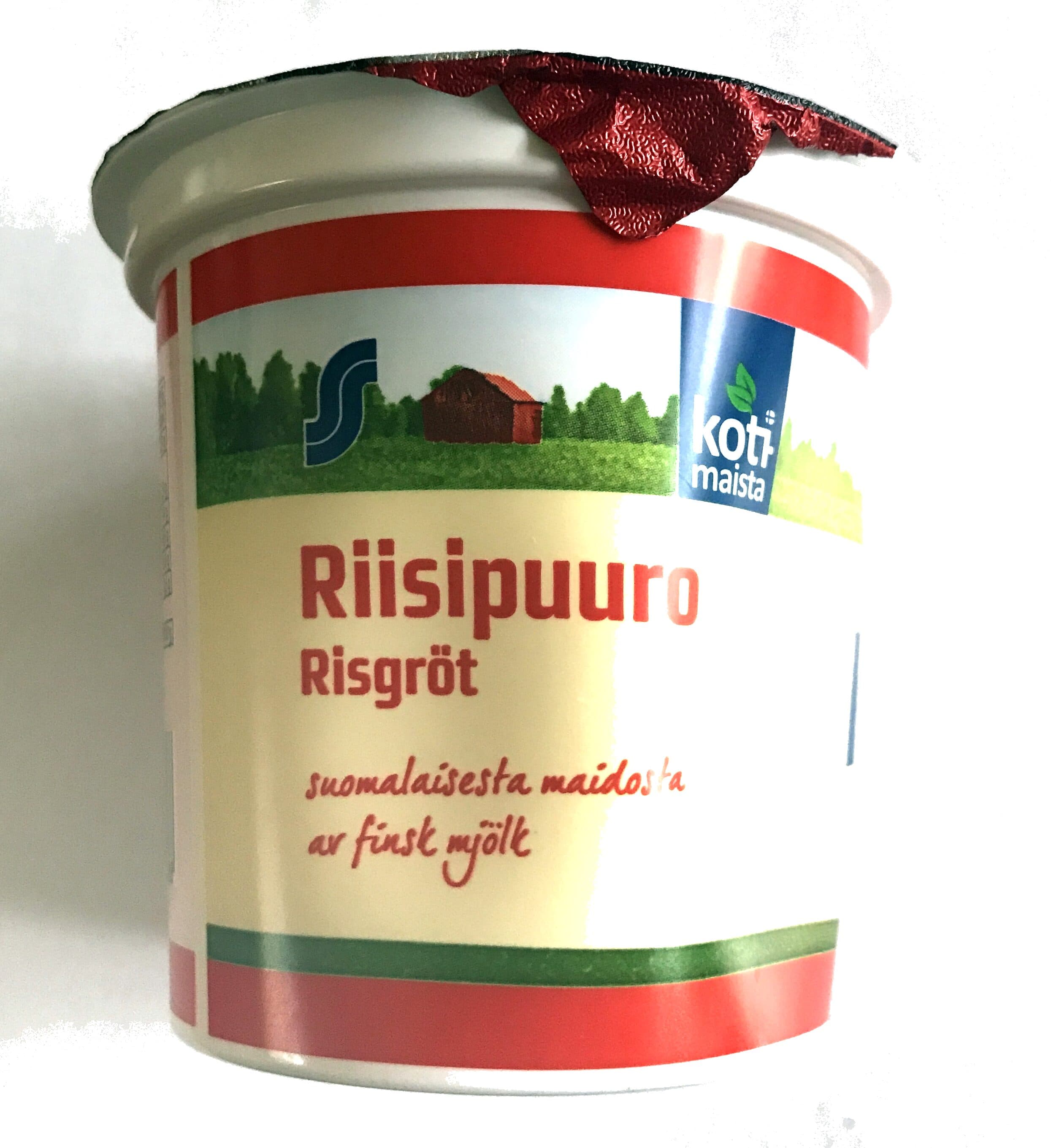 Kotimaista Riisipuuro packshot
