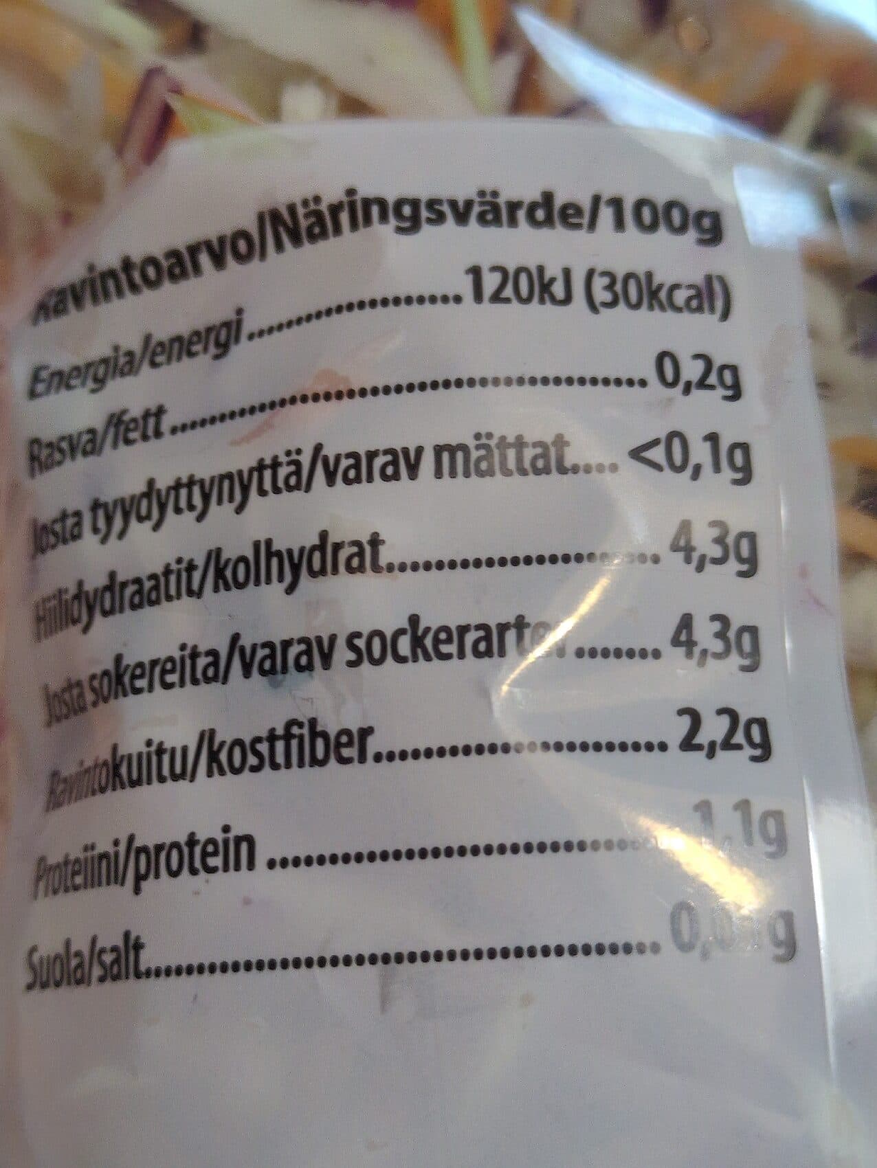 IsoKaski Valkokaali-porkkana-punakaali Mix packshot