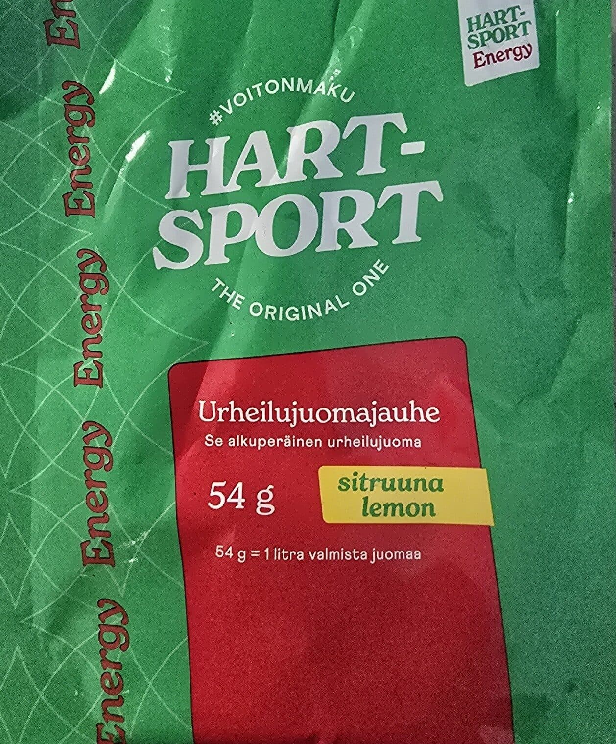 Hartsport Urheilujuomajauhe packshot