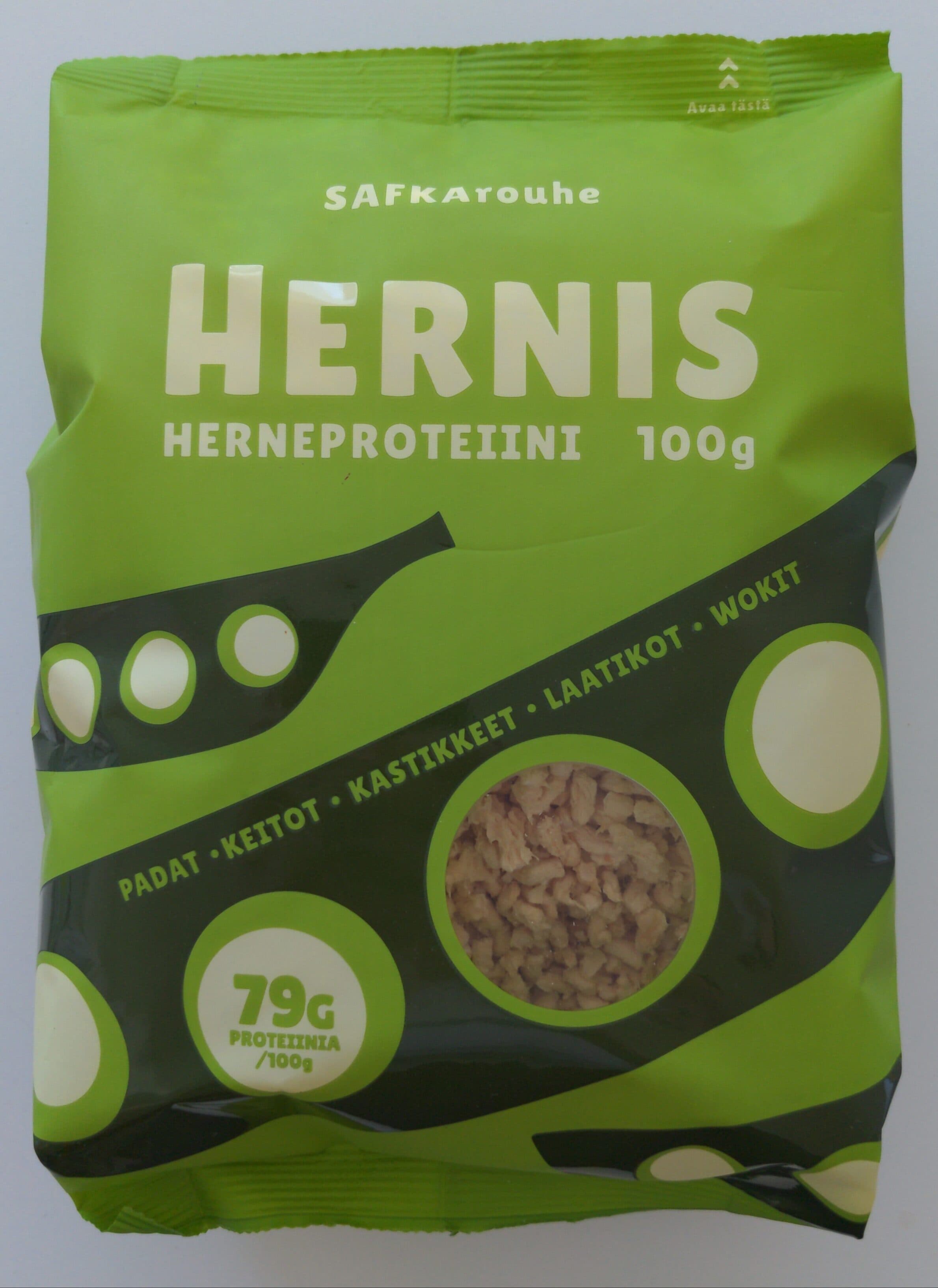 Hernis Herneproteiini safkarouhe packshot