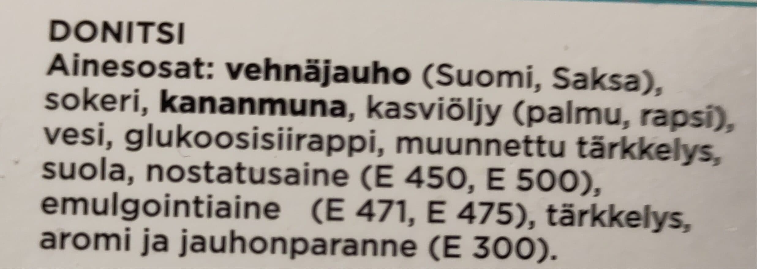Vaasan Ooh donitsi packshot