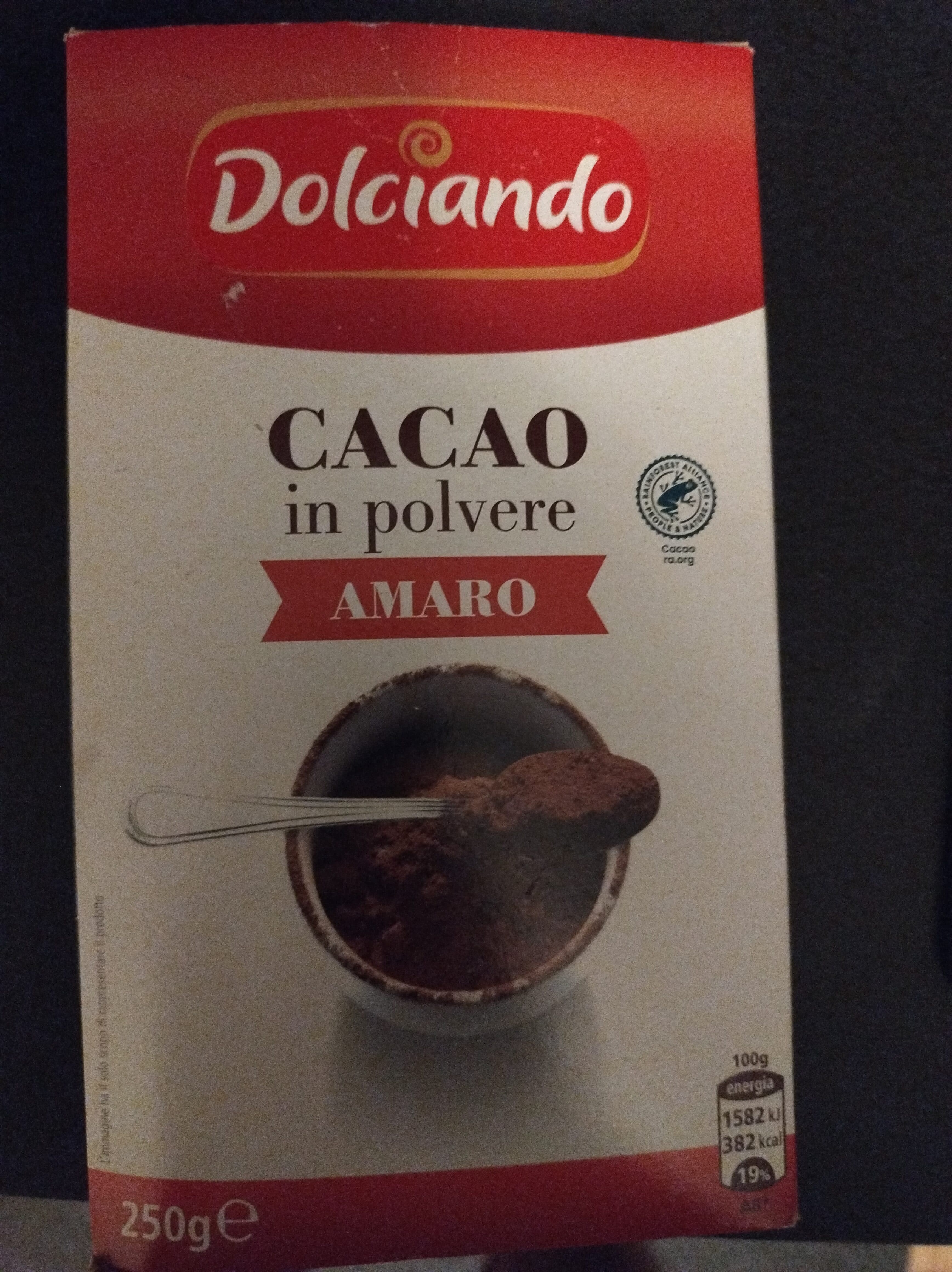 Dolciando Cacao in polvere amaro packshot