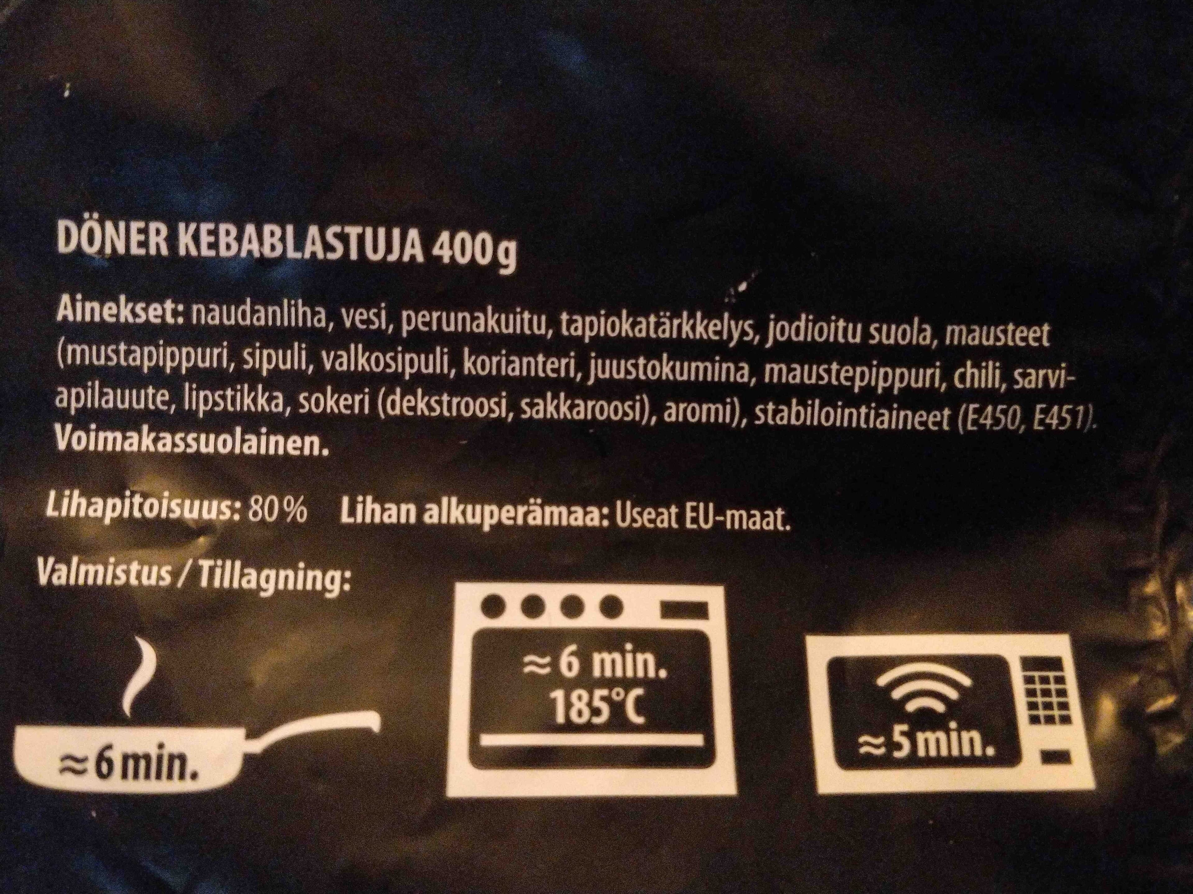 Görans Döner kebab packshot