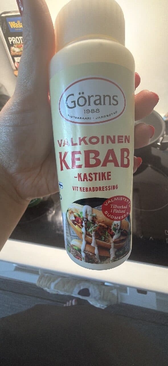 Görans VALKOINEN KEBAB - KASTIKE packshot