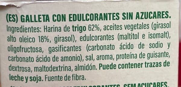 Gullón Galletas Zero sin azúcares packshot