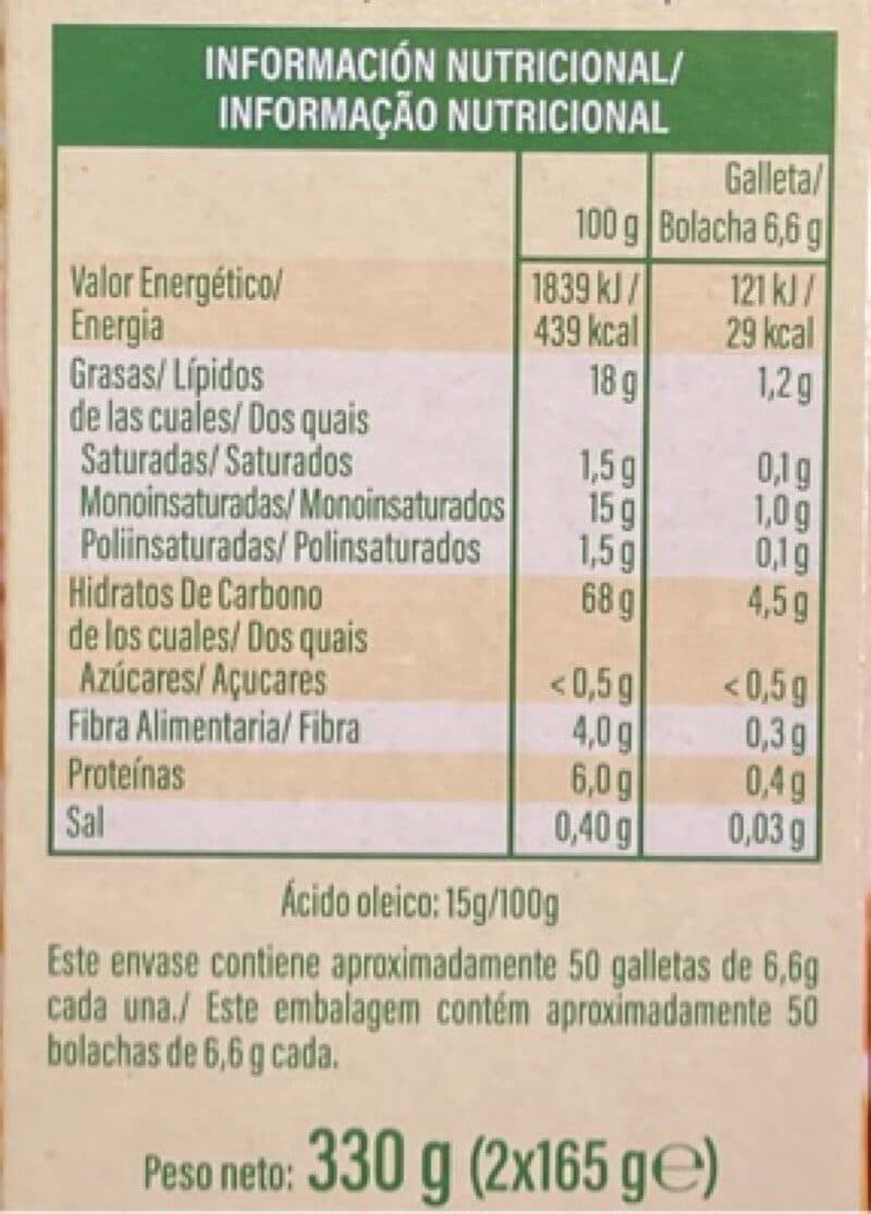 Gullón Galletas Zero sin azúcares packshot