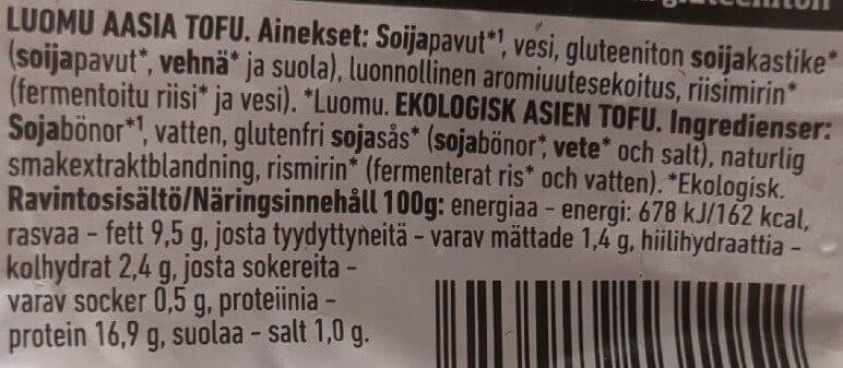 Oy Soya Ab Jalotofu Aasia packshot