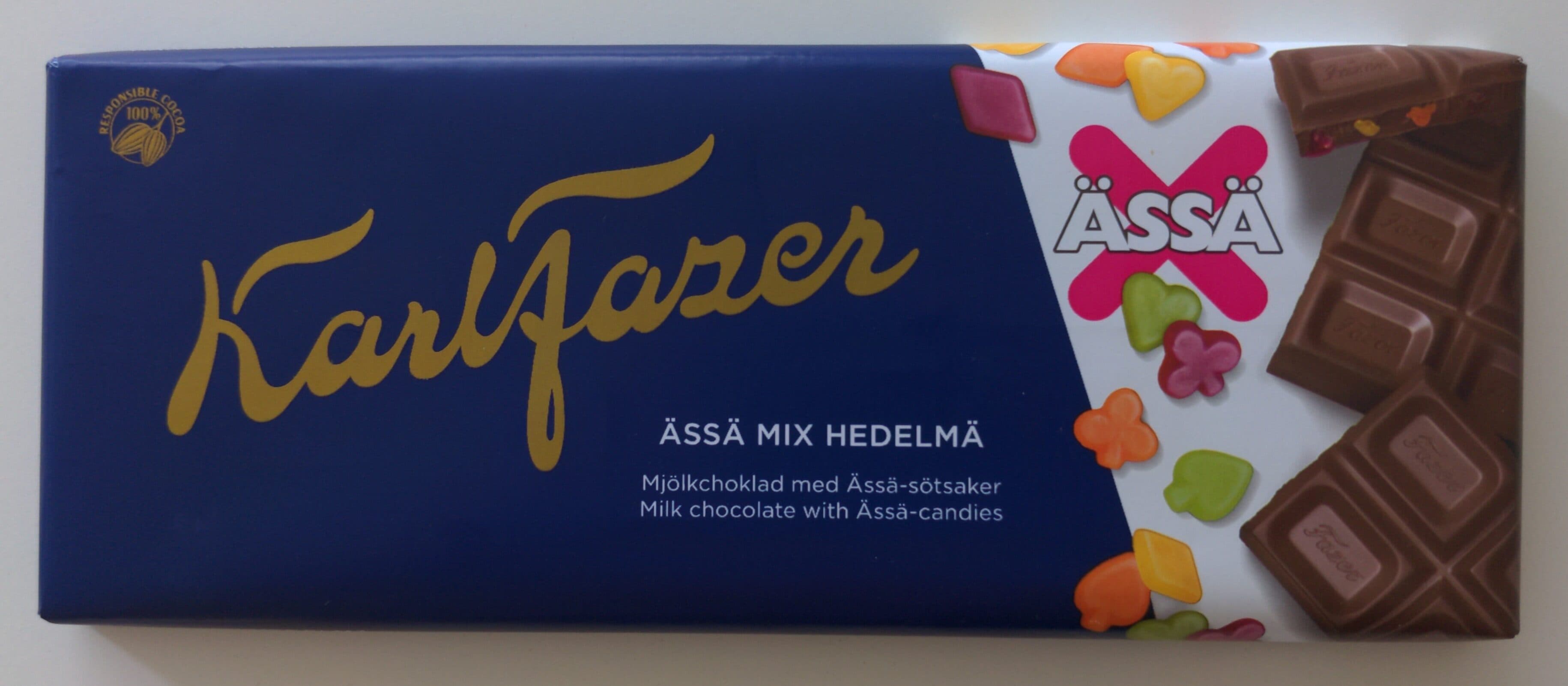 Fazer Karl Fazer Ässä Mix Hedelmä packshot