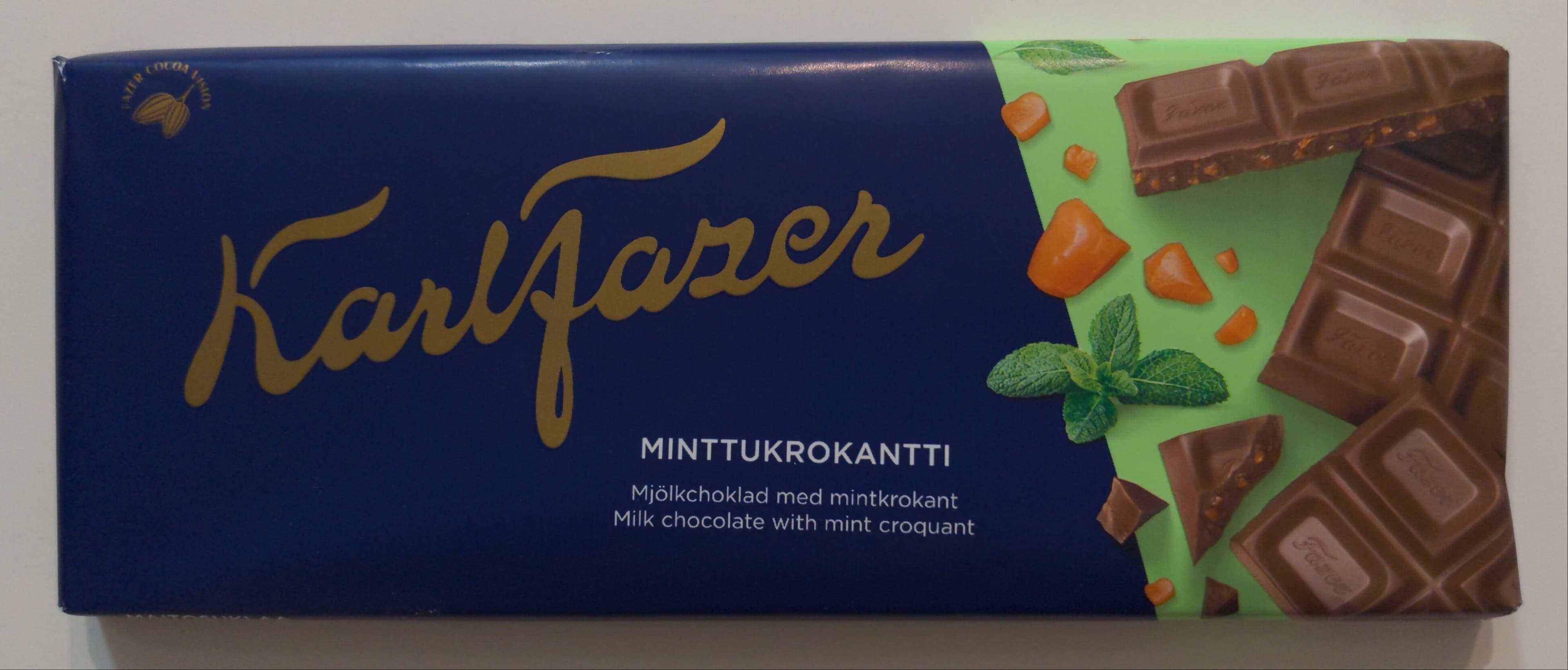 Fazer Minttukrokantti Levy packshot